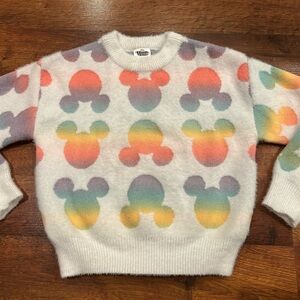 Disney Multicolor Mickey Mouse Sweater